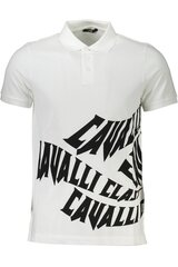 Cavalli Class marškinėliai vyrams QXT64A-JD060, balti kaina ir informacija | Vyriški marškinėliai | pigu.lt