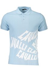 Cavalli Class marškinėliai vyrams QXT64A-JD060, mėlyni цена и информация | Мужские футболки | pigu.lt