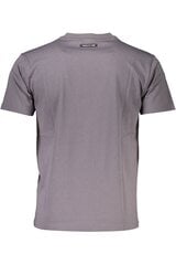 Cavalli Class marškinėliai vyrams QXT60I-JD060, pilki kaina ir informacija | Vyriški marškinėliai | pigu.lt