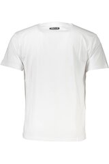 Marškinėliai vyrams Cavalli Class QXT60F-JD060, balti цена и информация | Мужские футболки | pigu.lt