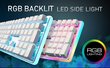 Royal Kludge RK918 Blue Switches kaina ir informacija | Klaviatūros | pigu.lt