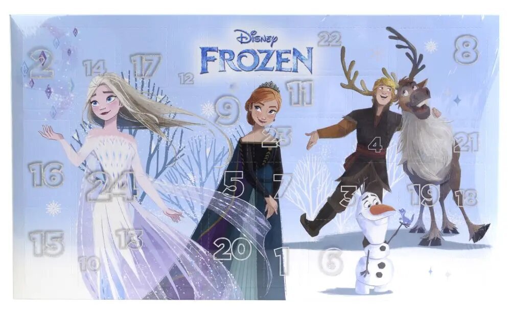 Advento kalendorius Markwins Disney Frozen II kaina ir informacija | Žaislai mergaitėms | pigu.lt