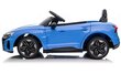 Vienvietis vaikiškas elektromobilis Audi RS e-tron, mėlynas kaina ir informacija | Elektromobiliai vaikams | pigu.lt