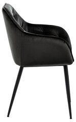 Обеденный стул Brooke, черный цвет цена и информация | Стулья для кухни и столовой | pigu.lt