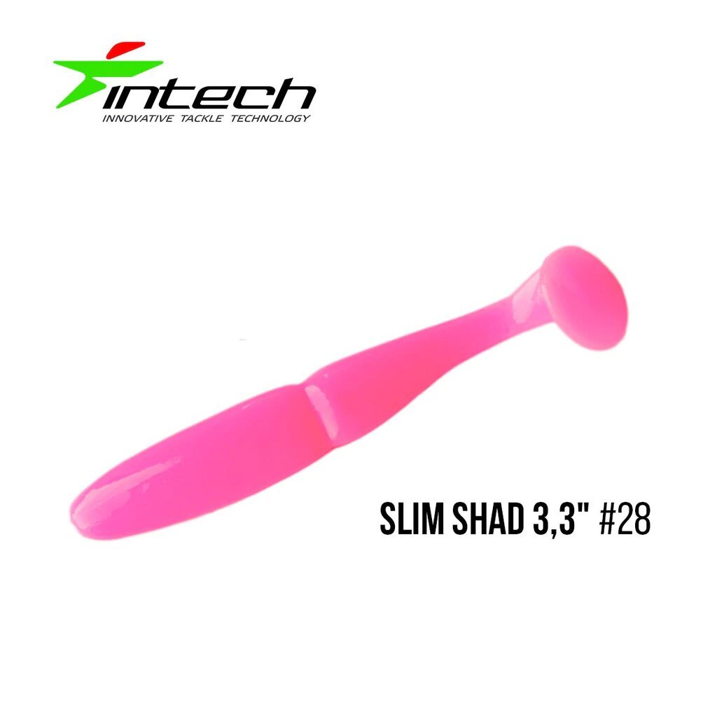 Silikoninis masalas Intech Slim Shad 3,3″ 7 pcs #25 цена и информация | Vobleriai, masalai, blizgės | pigu.lt