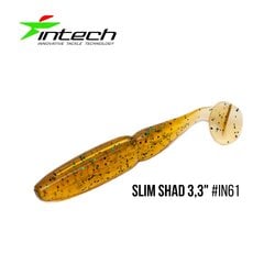 Silikoninis masalas Intech Slim Shad 3,3″ 7 pcs #IN61 kaina ir informacija | Vobleriai, masalai, blizgės | pigu.lt