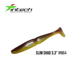 Silikoninis masalas Intech Slim Shad 3,3″ 7 pcs #IN64 kaina ir informacija | Vobleriai, masalai, blizgės | pigu.lt