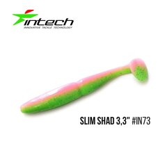 Silikoninis masalas Intech Slim Shad 3,3″ 7 pcs #IN73 kaina ir informacija | Vobleriai, masalai, blizgės | pigu.lt