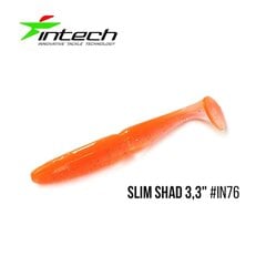 Silikoninis masalas Intech Slim Shad 3,3″ 7 pcs #IN76 kaina ir informacija | Vobleriai, masalai, blizgės | pigu.lt