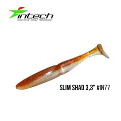 Silikoninis masalas Intech Slim Shad 3,3″ 7 pcs #IN77 kaina ir informacija | Vobleriai, masalai, blizgės | pigu.lt