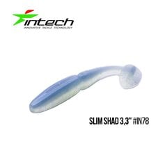 Silikoninis masalas Intech Slim Shad 3,3″ 7 pcs #IN78 kaina ir informacija | Vobleriai, masalai, blizgės | pigu.lt
