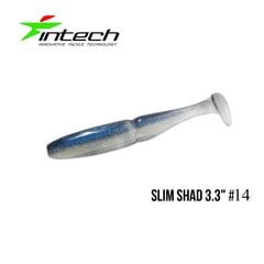 Silikoninis masalas Intech Slim Shad 4″ 5 pcs #14 kaina ir informacija | Vobleriai, masalai, blizgės | pigu.lt
