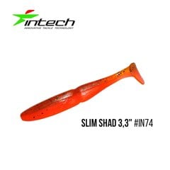 Silikoninis masalas Intech Slim Shad 4″ 5 pcs #IN74 kaina ir informacija | Vobleriai, masalai, blizgės | pigu.lt