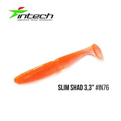 Silikoninis masalas Intech Slim Shad 4″ 5 pcs #IN76 kaina ir informacija | Vobleriai, masalai, blizgės | pigu.lt