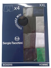 Мужские боксеры Sergio Tacchini 4 пары - 1160 цена и информация | Трусы | pigu.lt