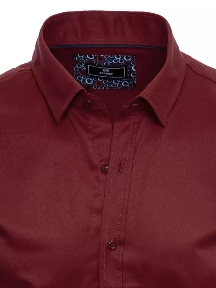 Marškiniai vyrams, raudoni kaina ir informacija | Vyriški marškiniai | pigu.lt