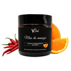 Masažo putos VCee Saldus apelsinas & aitrioji paprika 100 ml цена и информация | Массажные масла | pigu.lt