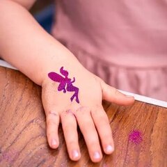 Набор для создания татуировок Radiant, 186 трафаретов. цена и информация | Аксессуары для детей | pigu.lt