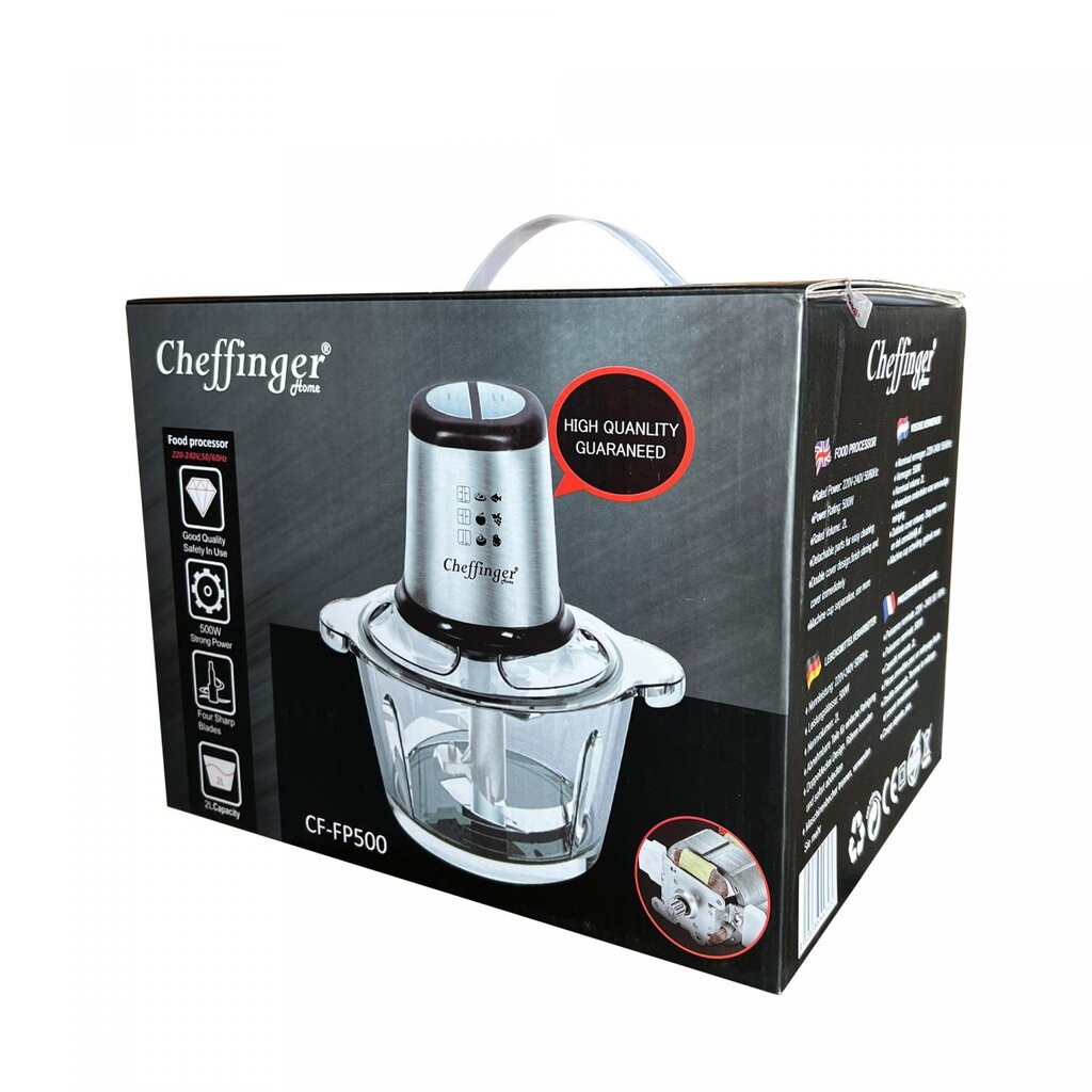 Cheffinger CF-FP500 kaina ir informacija | Trintuvai, smulkintuvai | pigu.lt