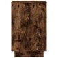 Šoninė spintelė, dūminio ąžuolo, 102x35x60cm, apdirbta mediena kaina ir informacija | Vitrinos, indaujos | pigu.lt