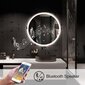 LED veidrodis Madrid, 60 cm цена и информация | Vonios veidrodžiai | pigu.lt