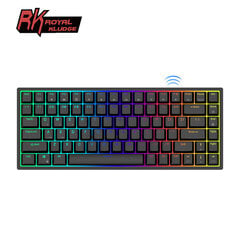 Royal Kludge RK84 Brown Switches kaina ir informacija | Klaviatūros | pigu.lt