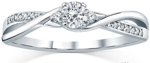 Sidabrinis žiedas Silvego FNJR085sw kaina ir informacija | Žiedai | pigu.lt