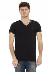 Marškinėliai vyrams Trussardi Action, juodi kaina ir informacija | Vyriški marškinėliai | pigu.lt