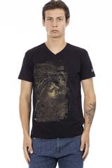 Marškinėliai vyrams Trussardi Action, juodi kaina ir informacija | Vyriški marškinėliai | pigu.lt