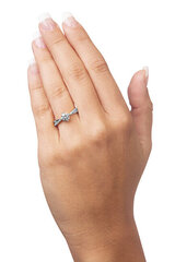 Brilio Золотое женское кольцо с кристаллами 229 001 00806 07 цена и информация | Кольца | pigu.lt