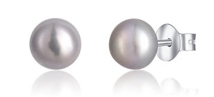 JVD Серебряные серьги с жемчугом SVLE0545XD2P60 sJV0476-8 цена и информация | Серьги | pigu.lt