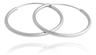 JVD Нестареющие серебряные круглые серьги SVLE0208XD500 sJV0650-3 цена и информация | Серьги | pigu.lt