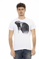 Marškinėliai vyrams Trussardi Action, balti kaina ir informacija | Vyriški marškinėliai | pigu.lt