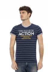 Trussardi Action. Мужская футболка. Цвет серый. цена и информация | Мужские футболки | pigu.lt