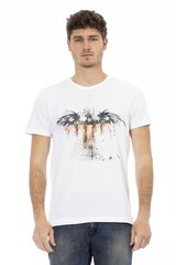 Marškinėliai vyrams Trussardi Action, balti kaina ir informacija | Vyriški marškinėliai | pigu.lt