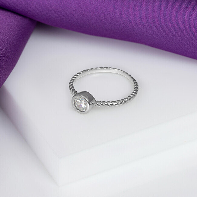 Sidabrinis žiedas moterims Brilio Silver RI015R kaina ir informacija | Žiedai | pigu.lt