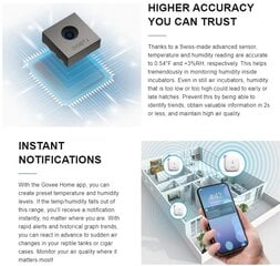 Govee H5179 | Termometras ir higrometras | WiFi, ekranas kaina ir informacija | Meteorologinės stotelės, termometrai | pigu.lt