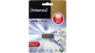 USB atmintinė Intenso 3534470, 8GB kaina ir informacija | USB laikmenos | pigu.lt