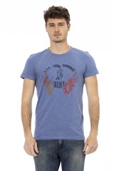 Marškinėliai vyrams Trussardi Action, mėlyni kaina ir informacija | Vyriški marškinėliai | pigu.lt