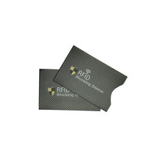 Faraday Card Sleeve - Signal Blocker for ID Cards, 2pcs цена и информация | Женские кошельки, держатели для карточек | pigu.lt