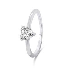 Brilio Silver Романтичное женское серебряное кольцо RI042W цена и информация | Кольца | pigu.lt