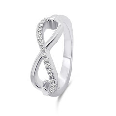 Žiedas moterims Brilio Silver RI052W kaina ir informacija | Žiedai | pigu.lt