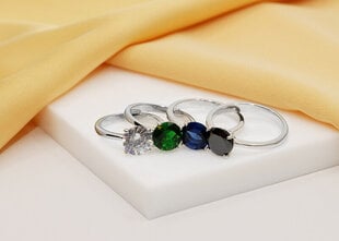 Sidabrinis žiedas moterims Brilio Silver RI057WG kaina ir informacija | Žiedai | pigu.lt