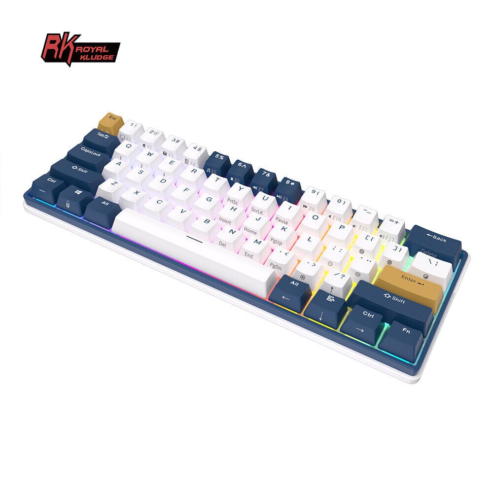 Royal Kludge RK61 Plus TKL Brown Switches цена и информация | Klaviatūros | pigu.lt