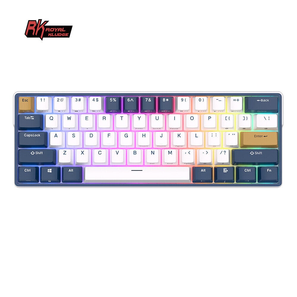 Royal Kludge RK61 Plus TKL Brown Switches kaina ir informacija | Klaviatūros | pigu.lt