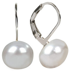 Sidabriniai auskarai moterims JwL Luxury Pearls JL0022 sJL0022 kaina ir informacija | Auskarai | pigu.lt