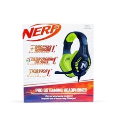OTL Pro G5 Gaming Nerf Blue NF0977 kaina ir informacija | Ausinės | pigu.lt