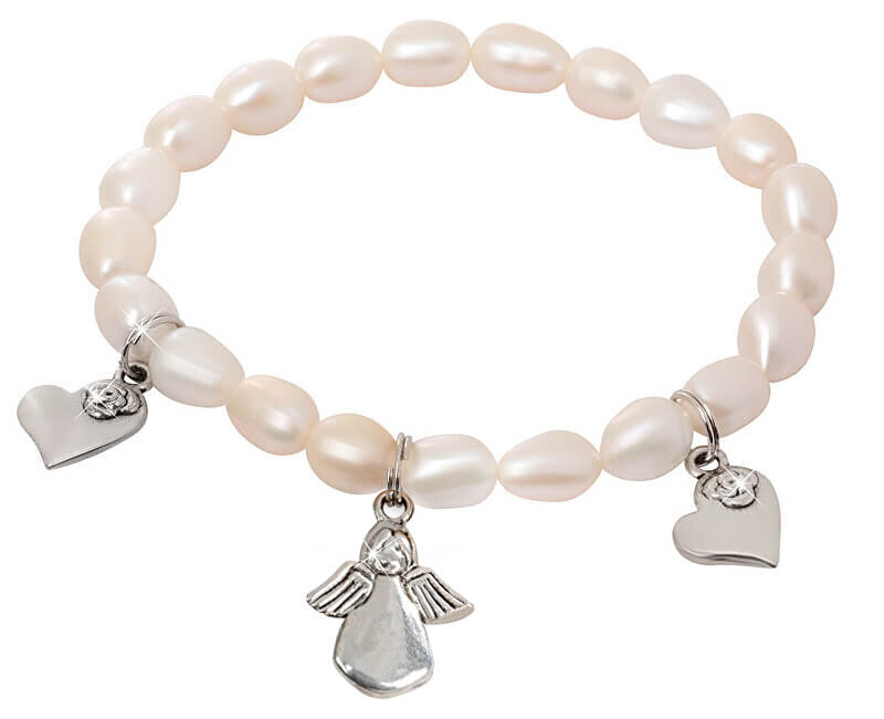 Perlų apyrankė moterims JwL Luxury Pearls JL0419 цена и информация | Apyrankės moterims | pigu.lt