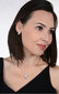 Sidabrinis kaklo papuošalas moterims JwL Luxury Pearls JL0461 цена и информация | Kaklo papuošalai | pigu.lt
