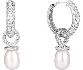 Plieniniai auskarai moterims JwL Luxury Pearls JL0592 sJL0592 kaina ir informacija | Auskarai | pigu.lt